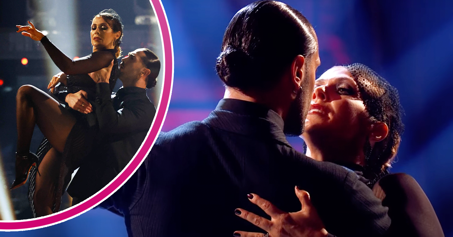Strictly stars Kym and Graziano dancing the Argentine tango