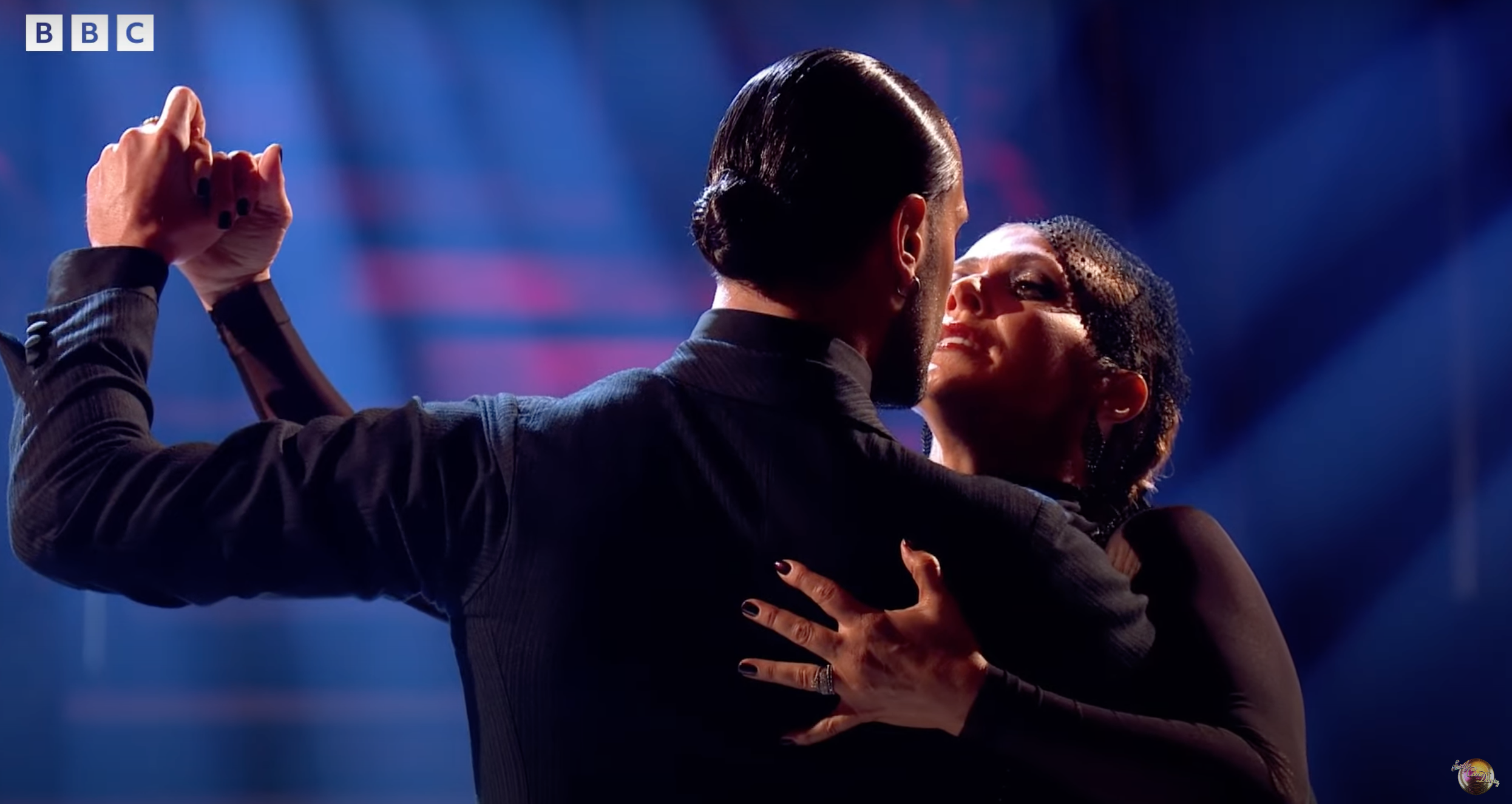 Strictly stars Kym and Graziano dancing the Argentine tango