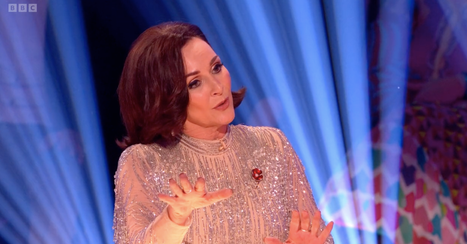 Shirley Ballas judging on Strictly 
