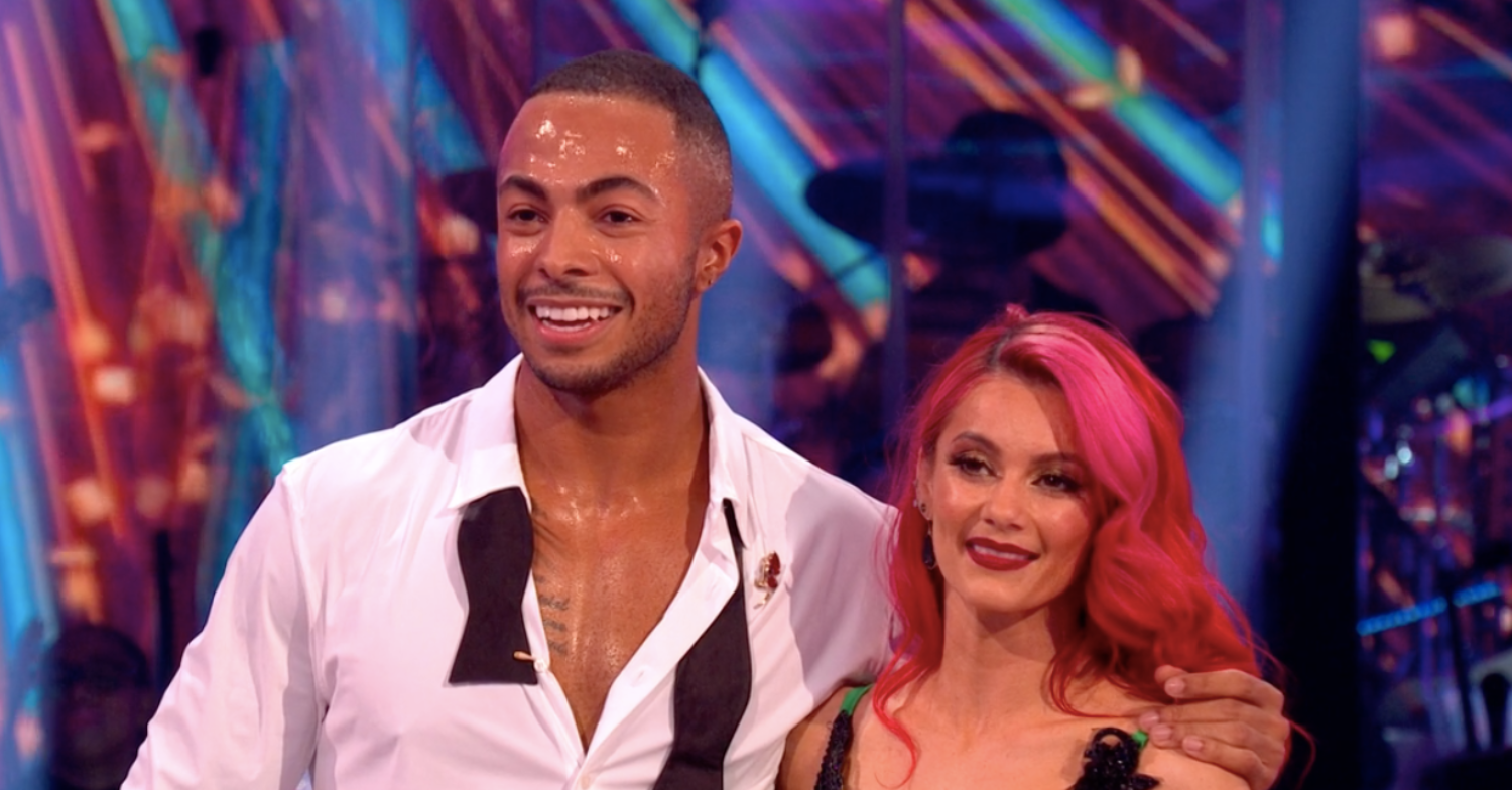 Tyler and Dianne on Strictly