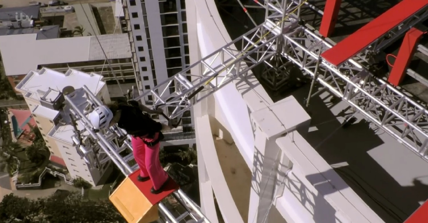 Footballer Jill Scott on The Ledge on I'm A Celebrity 2022