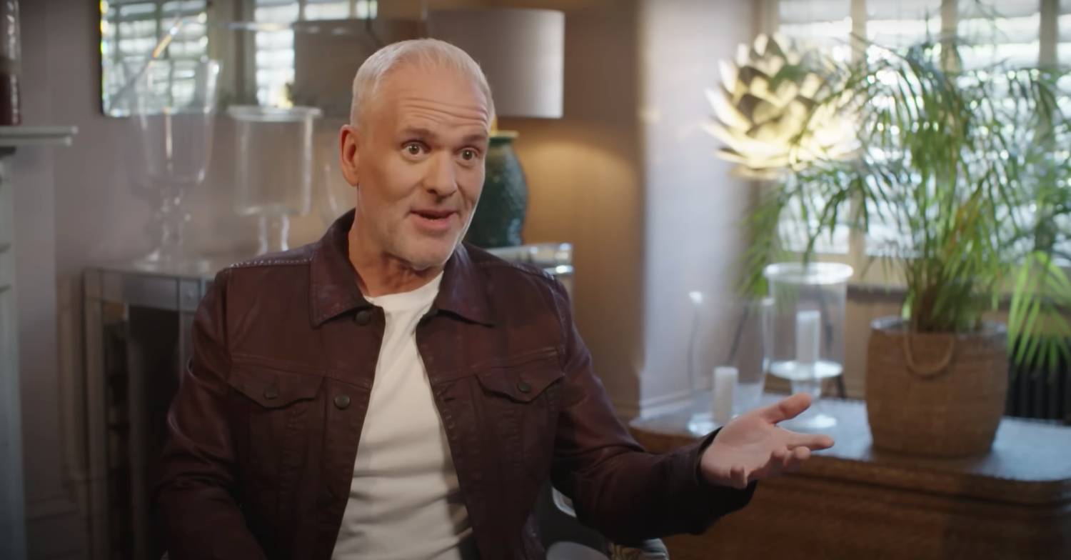 I'm A Celebrity star Chris Moyles makes his point