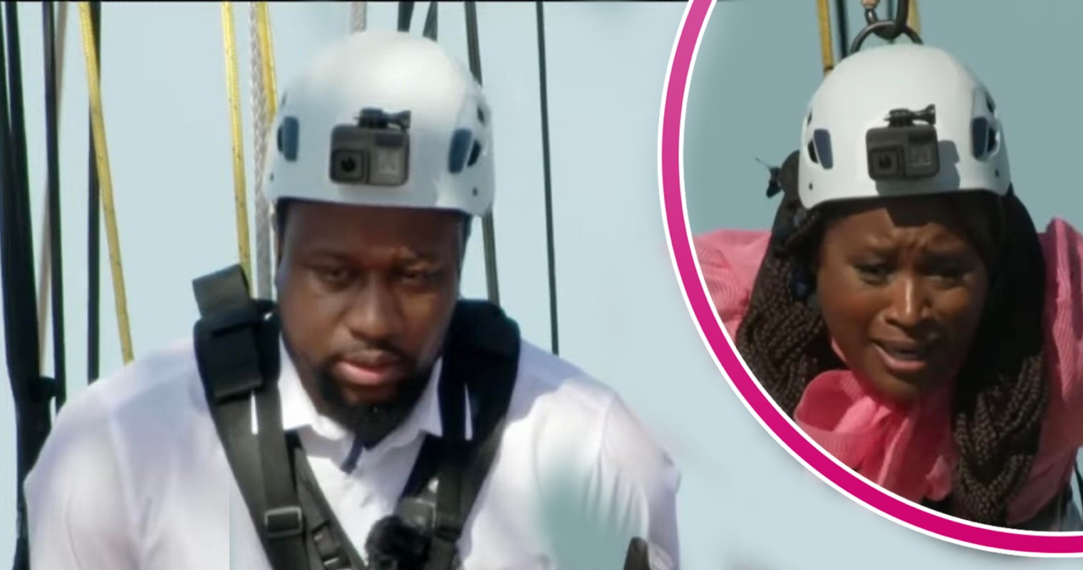 Charlene and Babatunde Aleshe on I'm A Celebrity