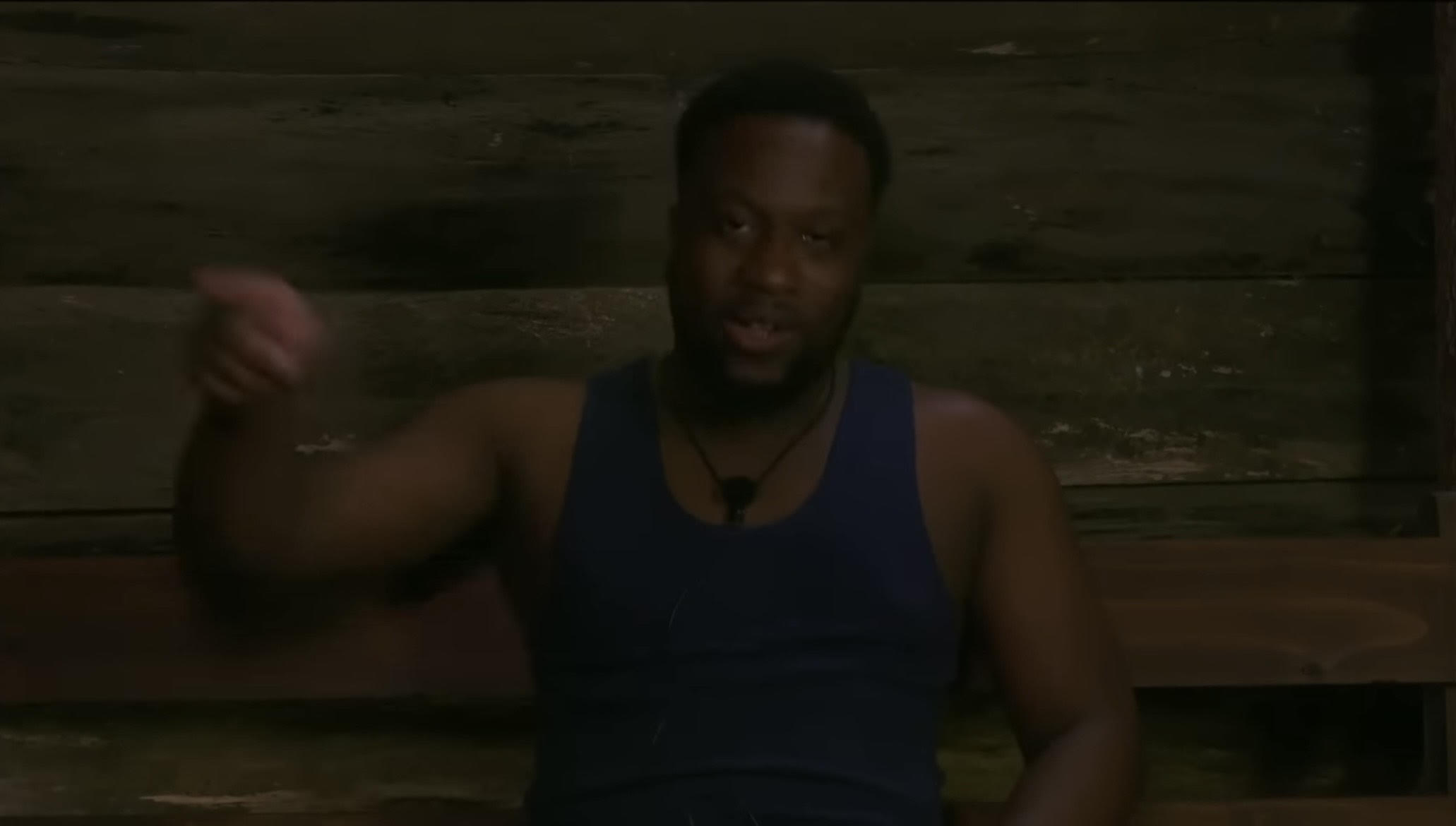 Laughing Babatunde Aleshe on I'm A Celebrity