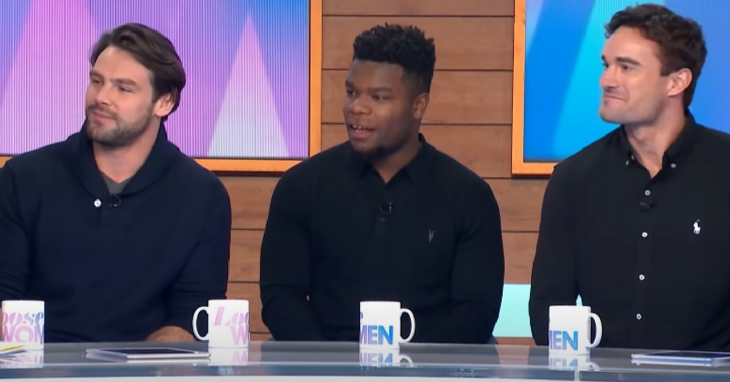 Ben Foden, Levi Davis and Thom Evans on Loose Women