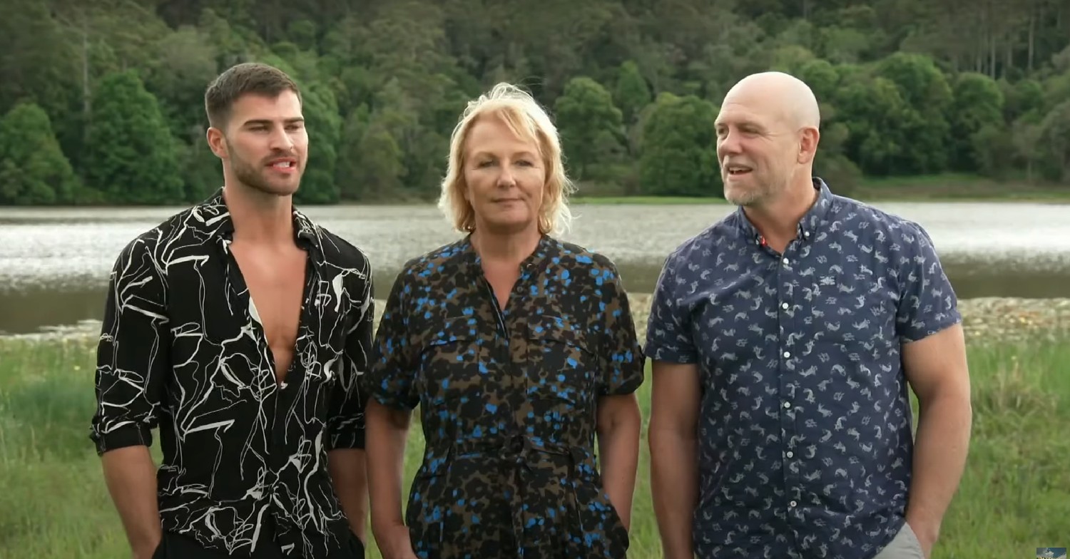 Owen Warner, Sue Cleaver, Mike Tindall on I'm A Celebrity 