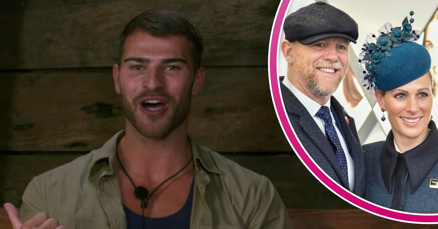 Owen Warner on I'm A Celeb and Mike and Zara Tindall at event