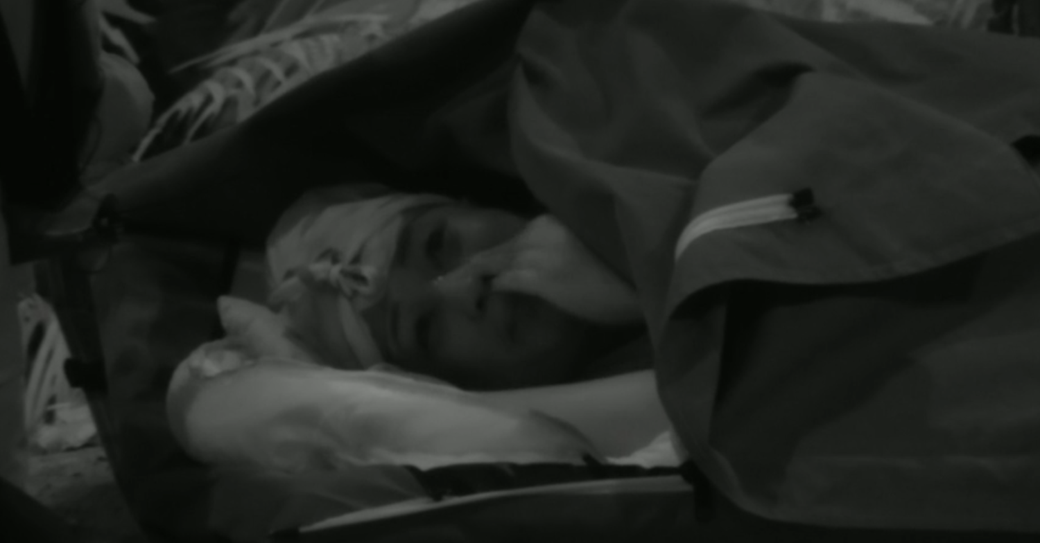 Charlene White crying during I'm A Celebrity