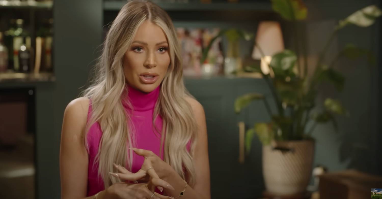 Olivia Attwood counts on her fingers - will I'm A Celebrity replace her with Matt Hancock?