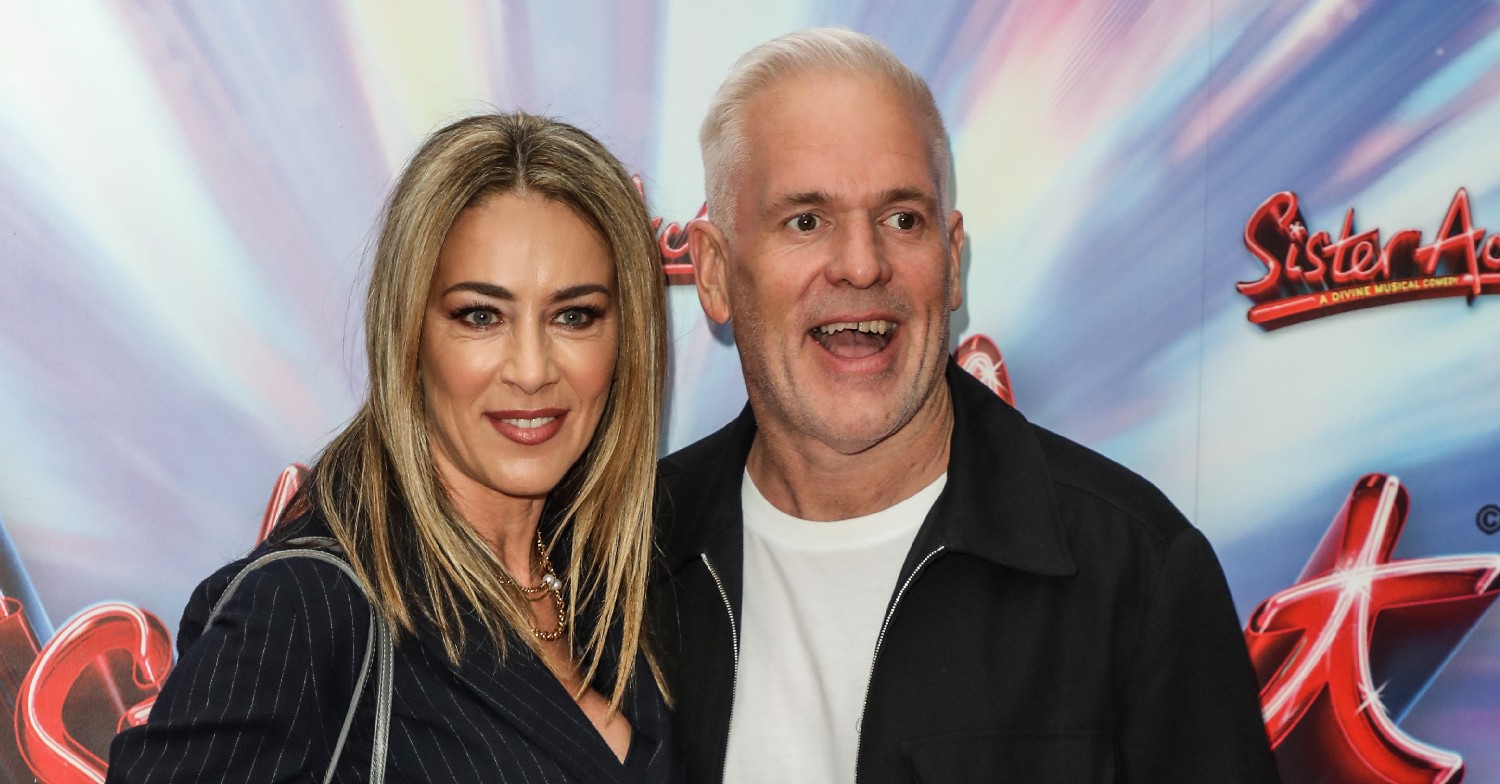 Chris Moyles and partner Tiffany Austin 