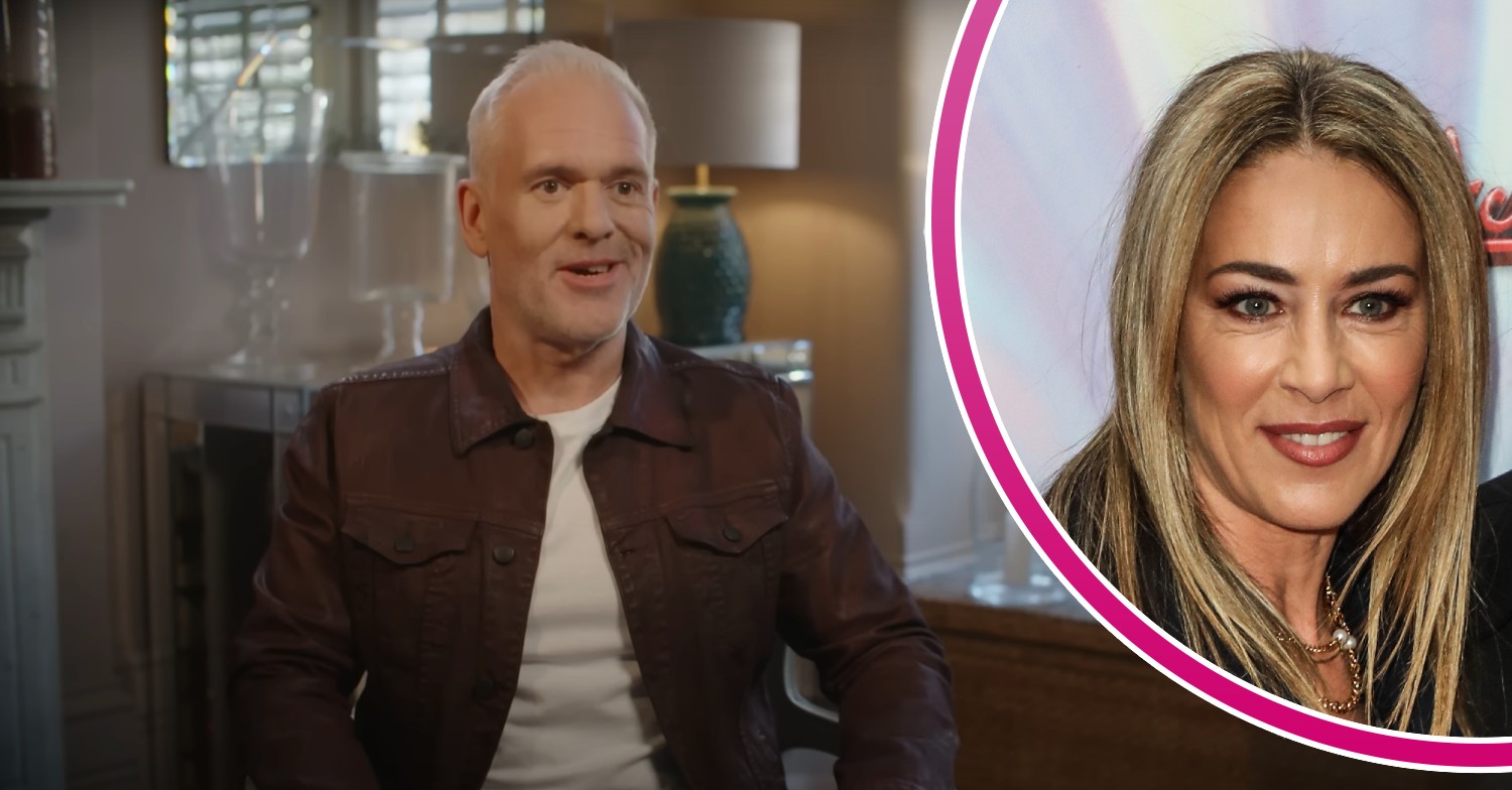 Chris Moyles and partner, Tiffany Austin