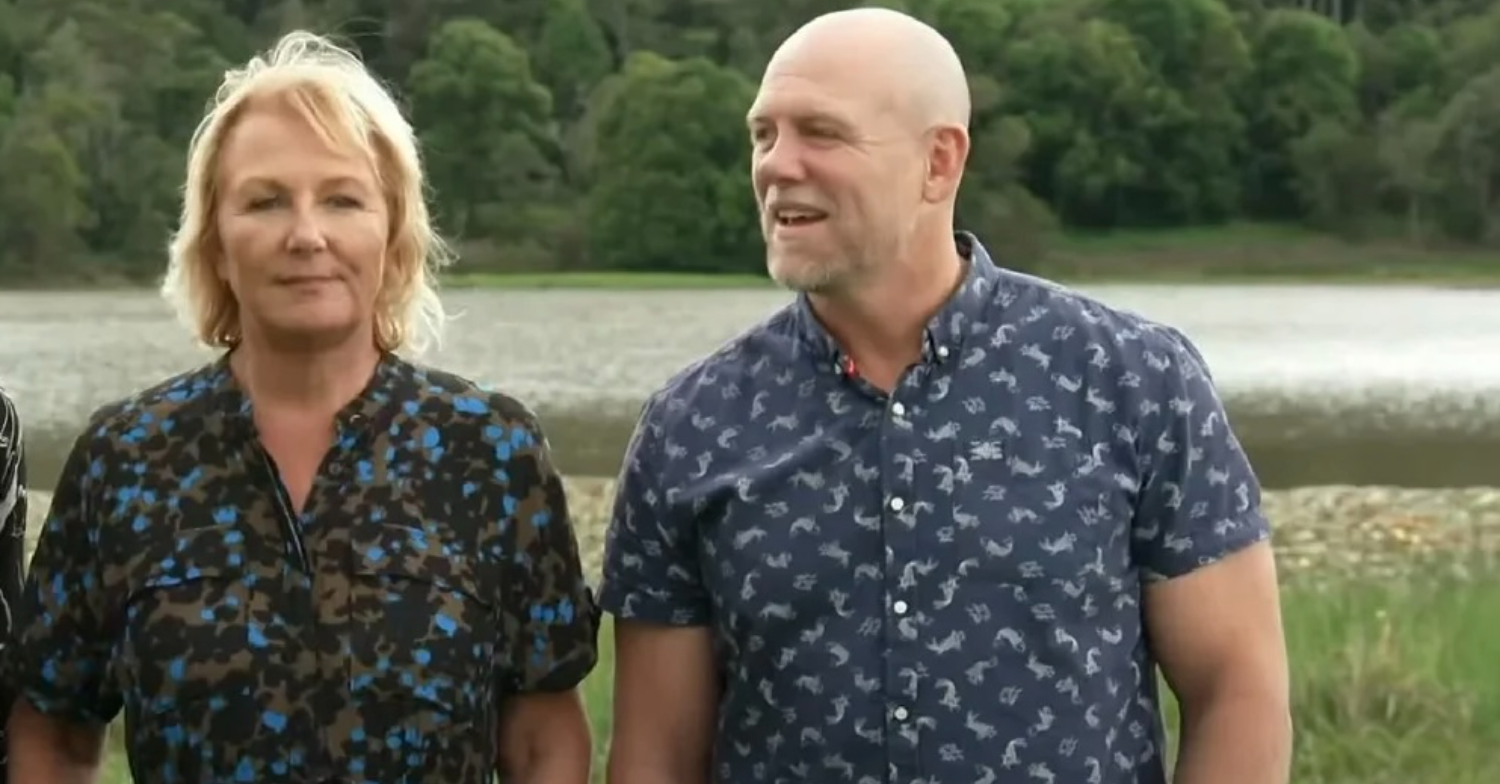 Sue Cleaver and Mike Tindall on I'm A Celebrity 2022