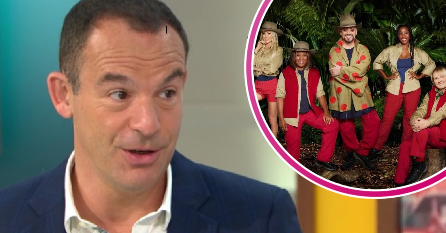 Martin Lewis and I'm A Celeb cast