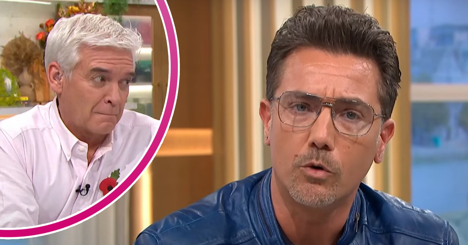 Phillip Schofield and Gino D'Acampo on This Morning today