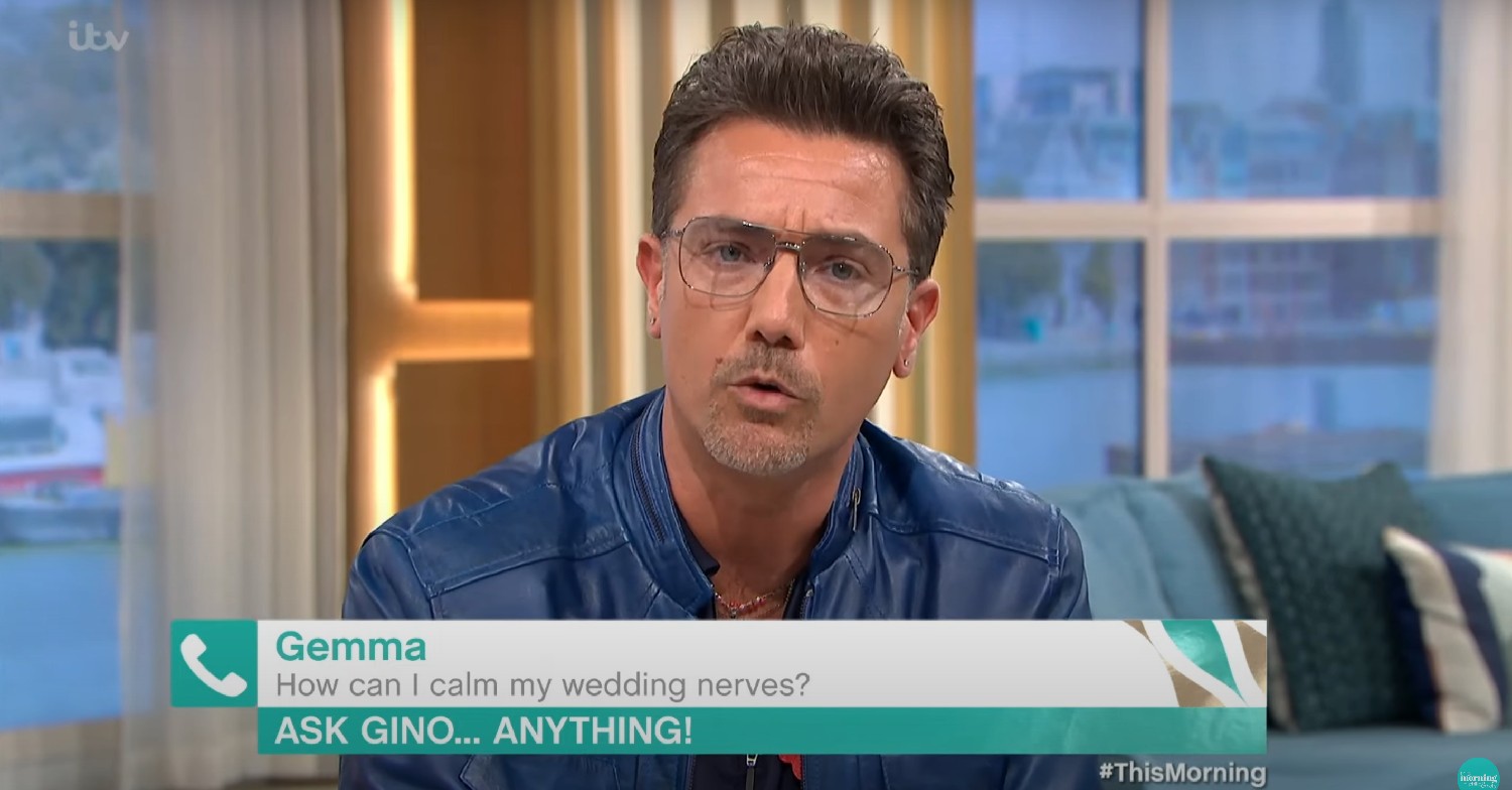 Gino D'Acampo on This Morning today 