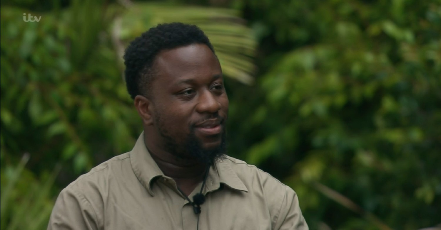 Babatunde Aleshe on I'm A Celebrity tonight