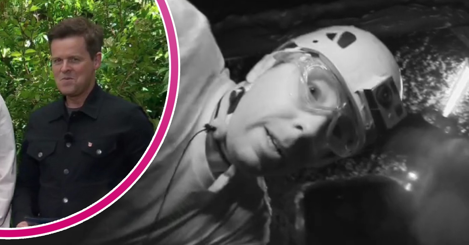 Dec Donnelly and Matt Hancock during I'm A Celebrity trial