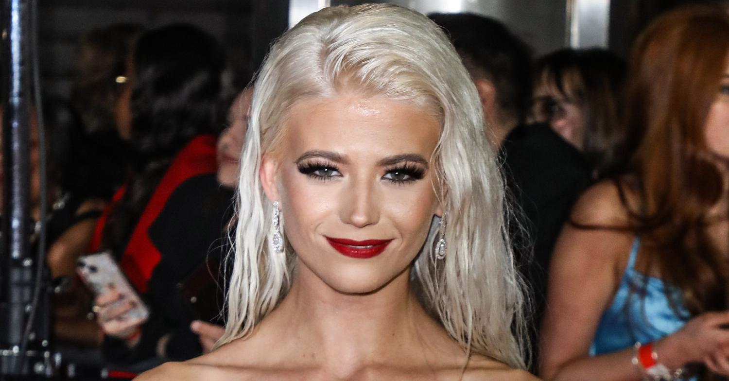 EastEnders' Danielle Pearce smiling and looking glam on the red carpet