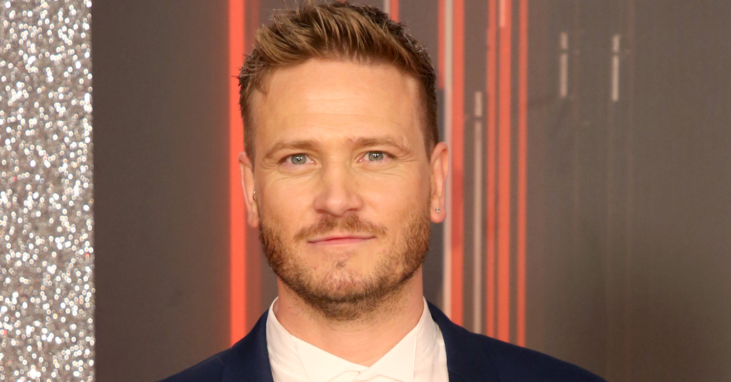 Emmerdale's Matthew Wolfenden on the red carpet