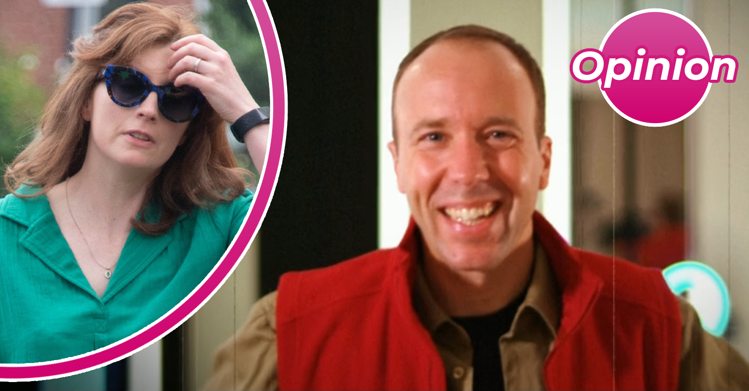 Matt Hancock and wife Martha in sunglasses