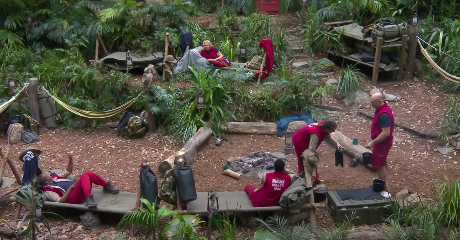 I'm A Celebrity contestants in camp