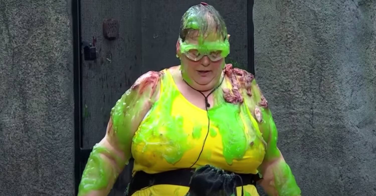 I'm A Celebrity contestant Anne Hegerty faces the Monstrous Monoliths