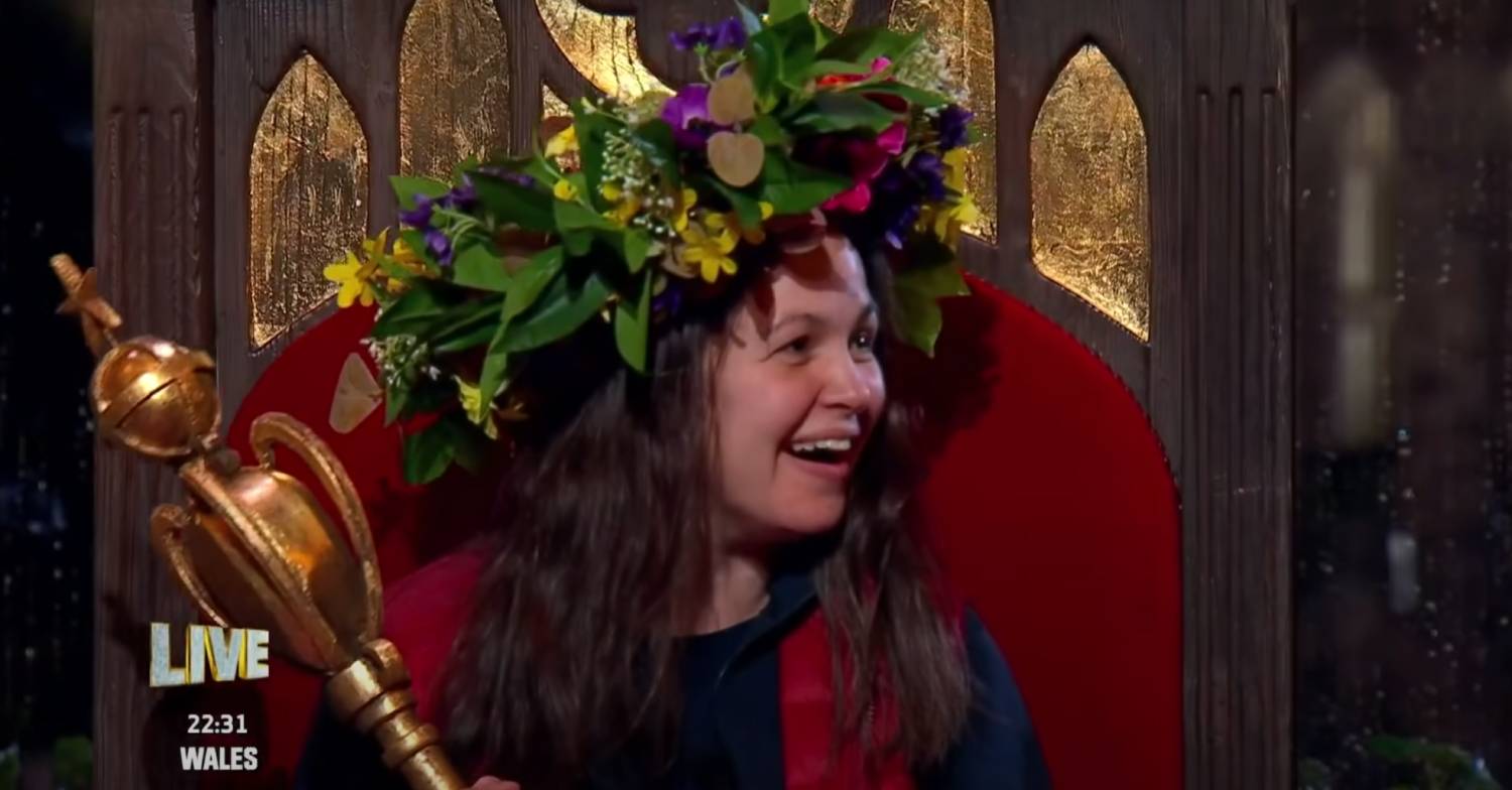 I'm A Celebrity 2020 winner Giovanna Fletcher smiles