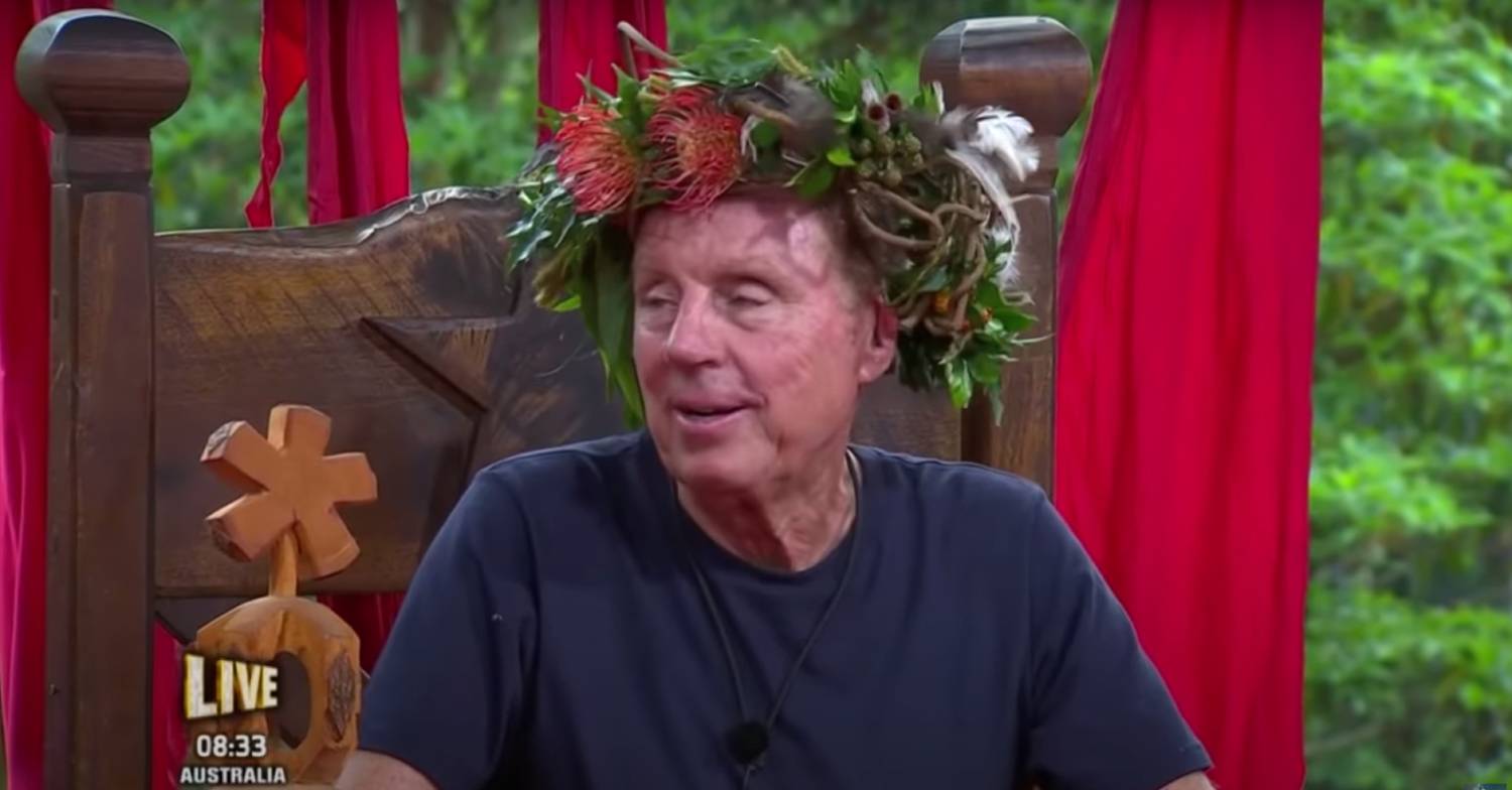 I'm A Celebrity 2018 winner Harry Redknapp looks aside