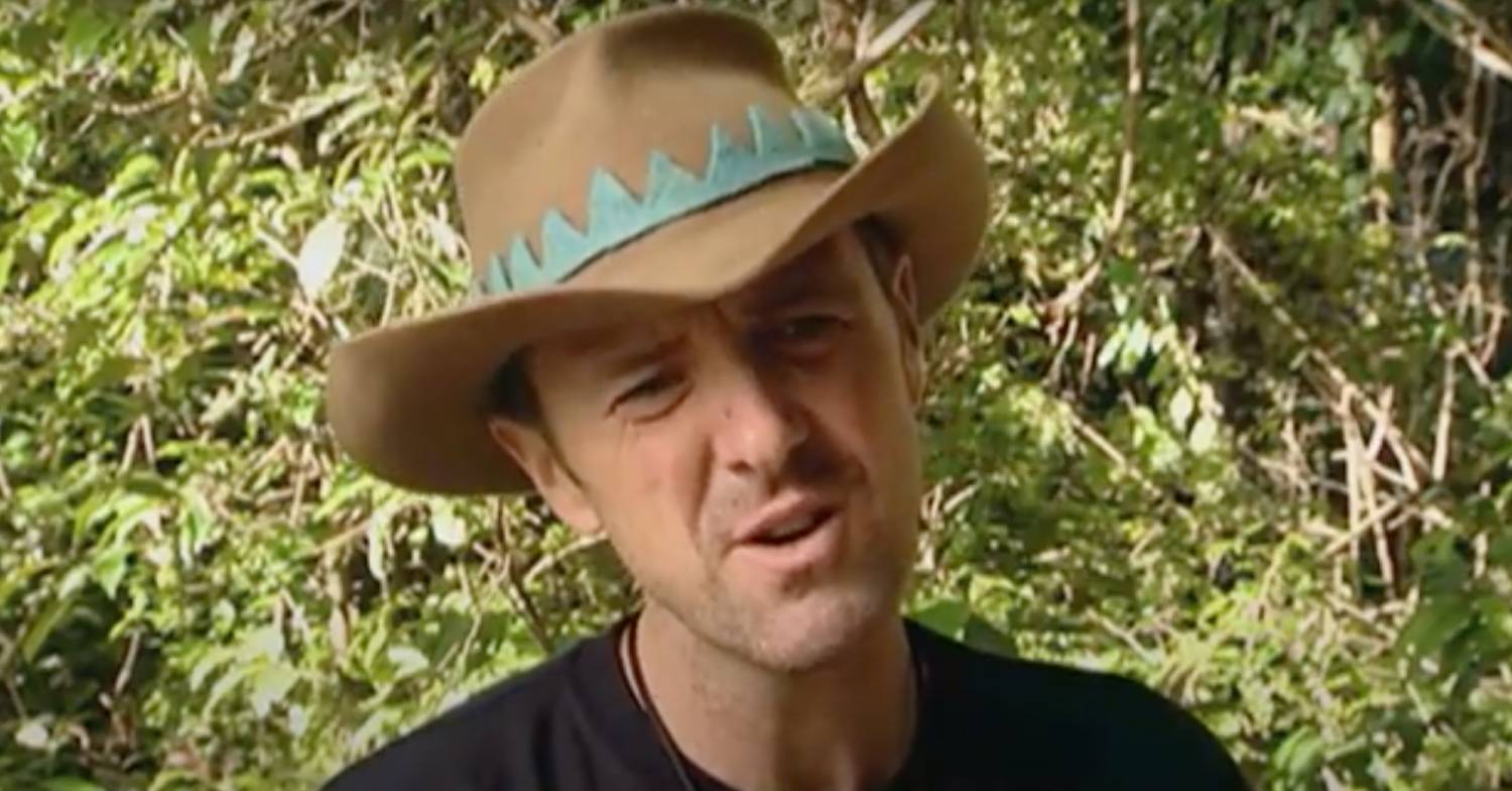 I'm A Celebrity 2003 winner Phil Tufnell looks serious