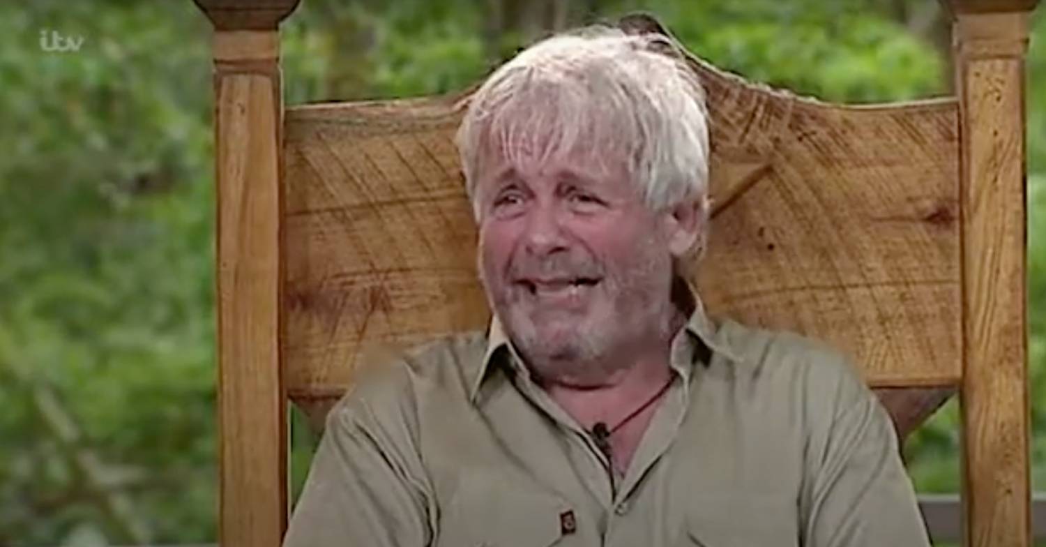 I'm A Celebrity 2007 winner Christopher Biggins cries