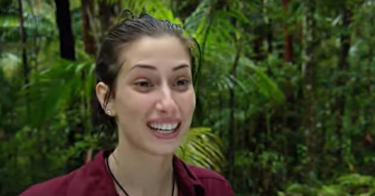 I'm A Celebrity 2010 winner Stacey Solomon smiles