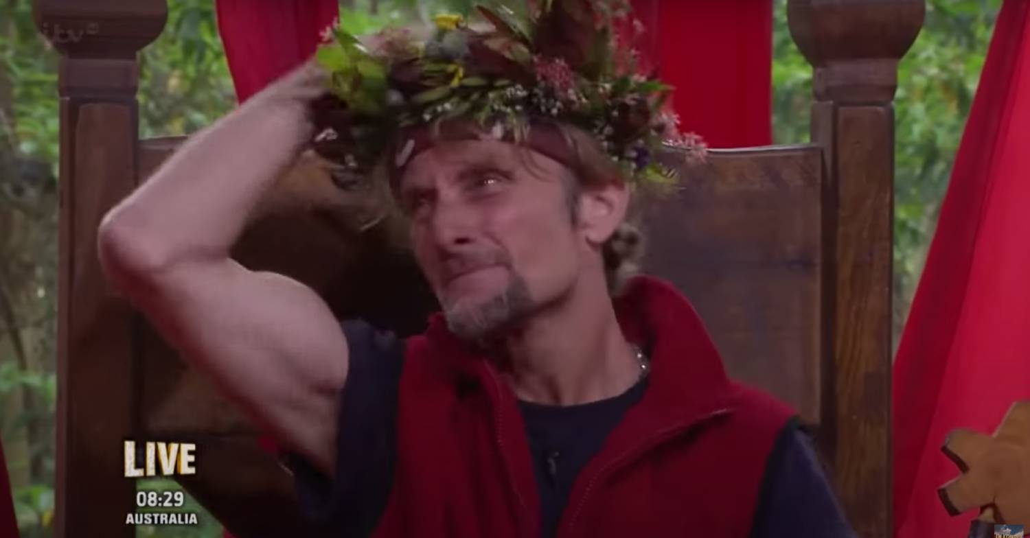 I'm A Celebrity 2014 winner Carl Fogarty is happy