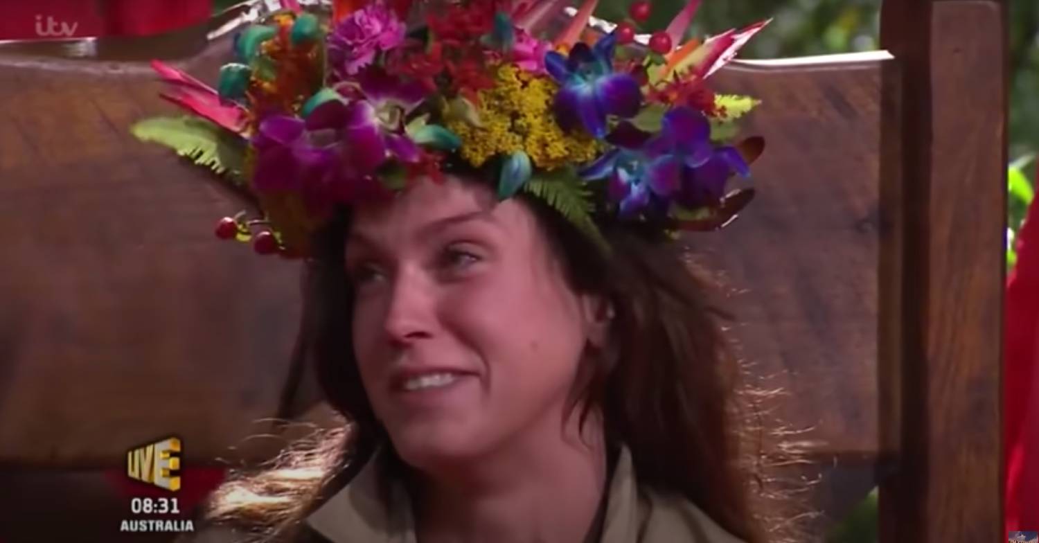 I'm A Celebrity 2015 winner Vicky Pattison cries