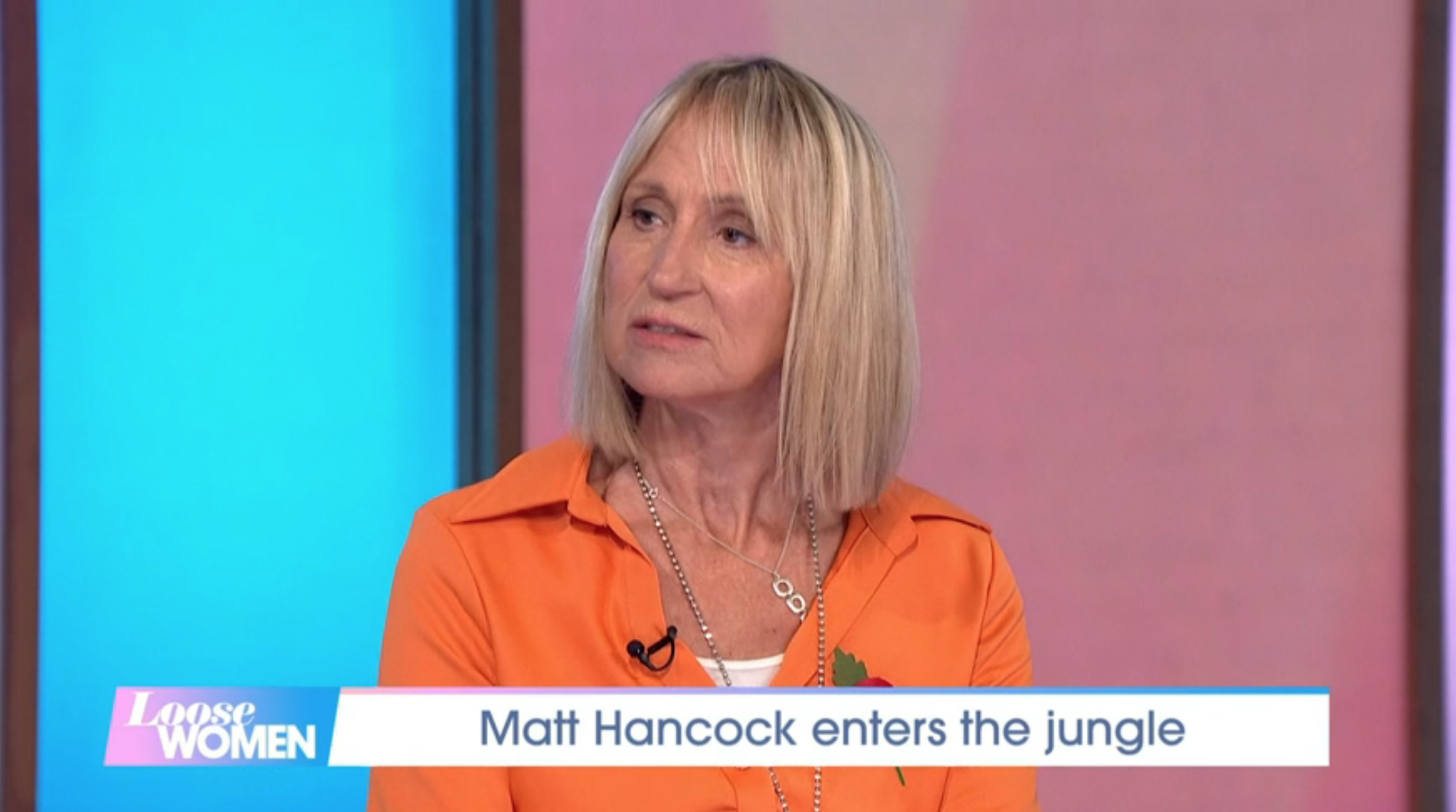 Carol McGiffin ranting on Loose Women