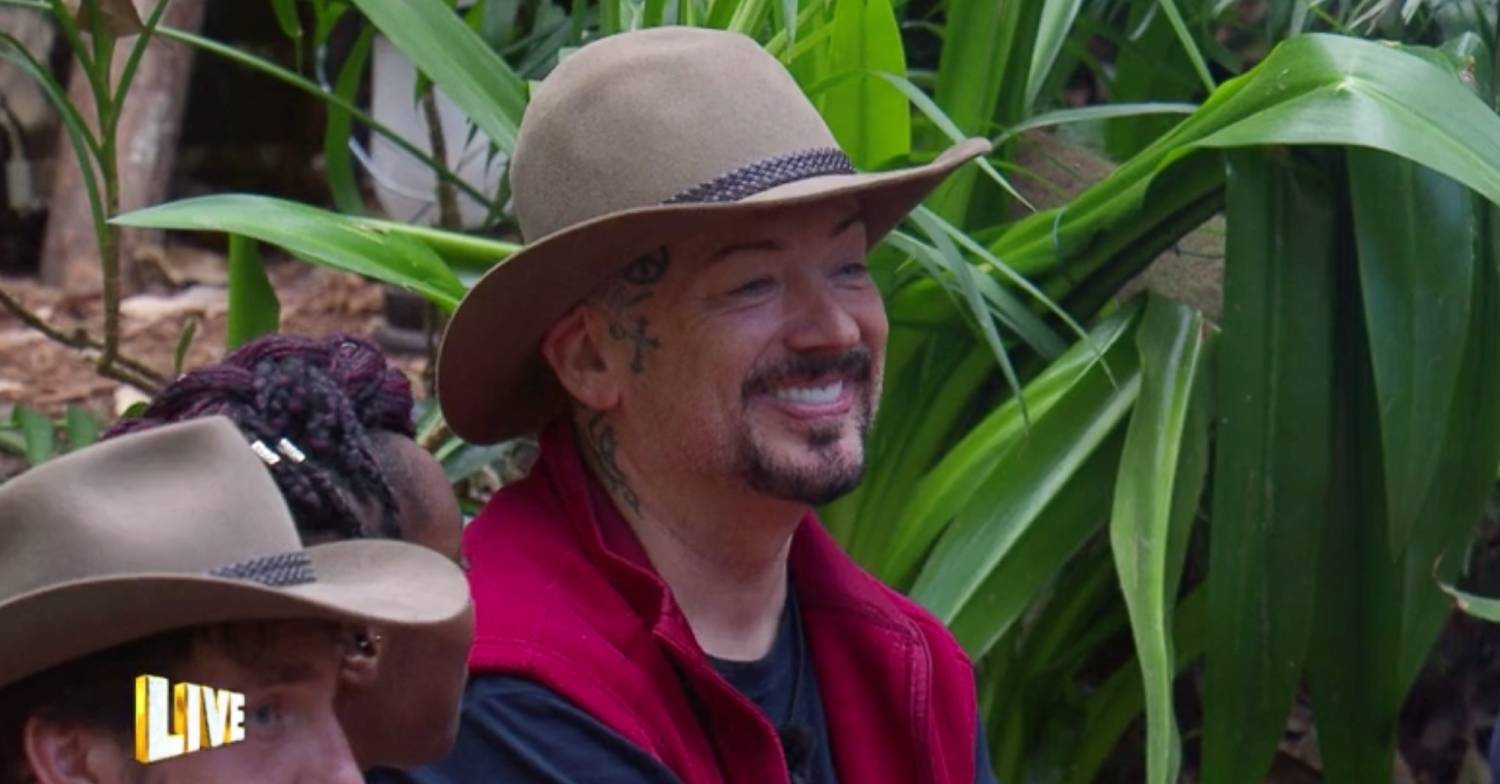 Boy George smiles