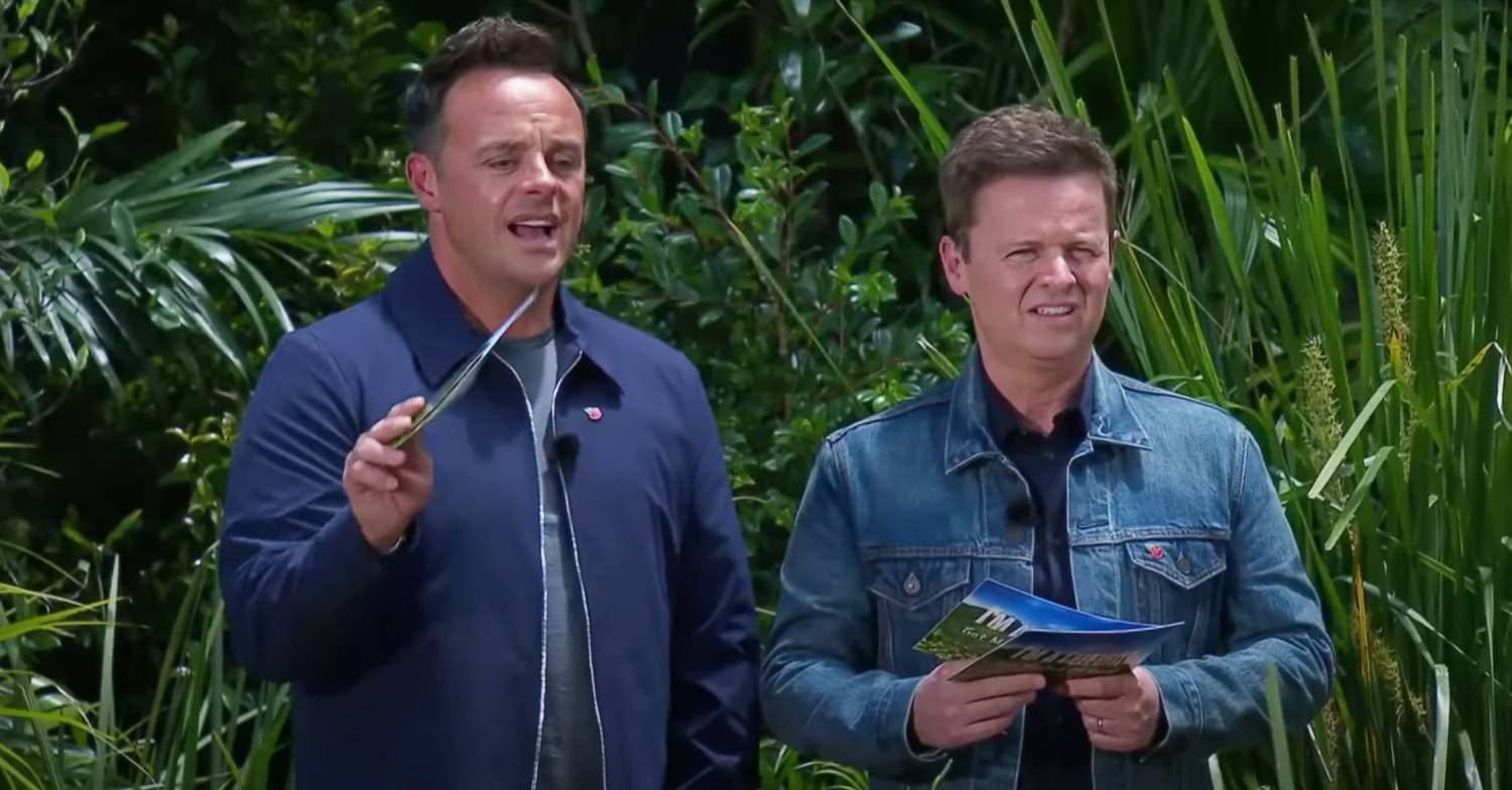Ant and Dec observe how the trial progresses