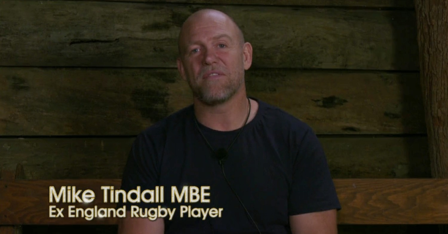 Mike Tindall in the jungle