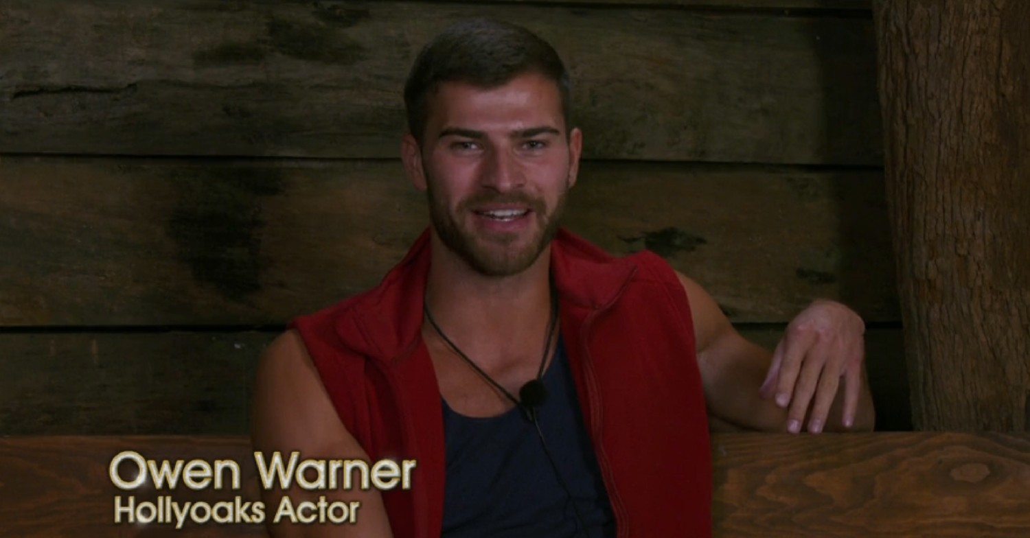 Owen Warner on I'm A Celebrity