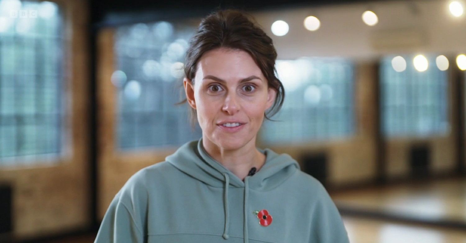 Ellie Taylor on Strictly 