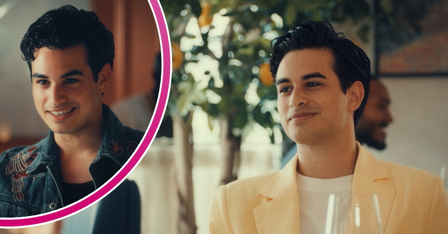 Robbie Mullett smiling in Made In Chelsea