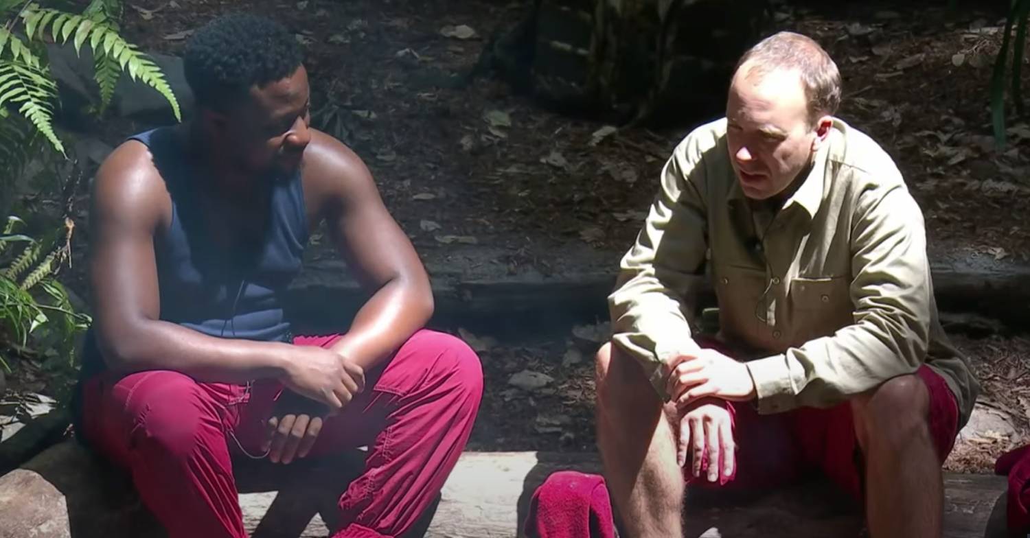 Babatunde Aleshe and Matt Hancock chat