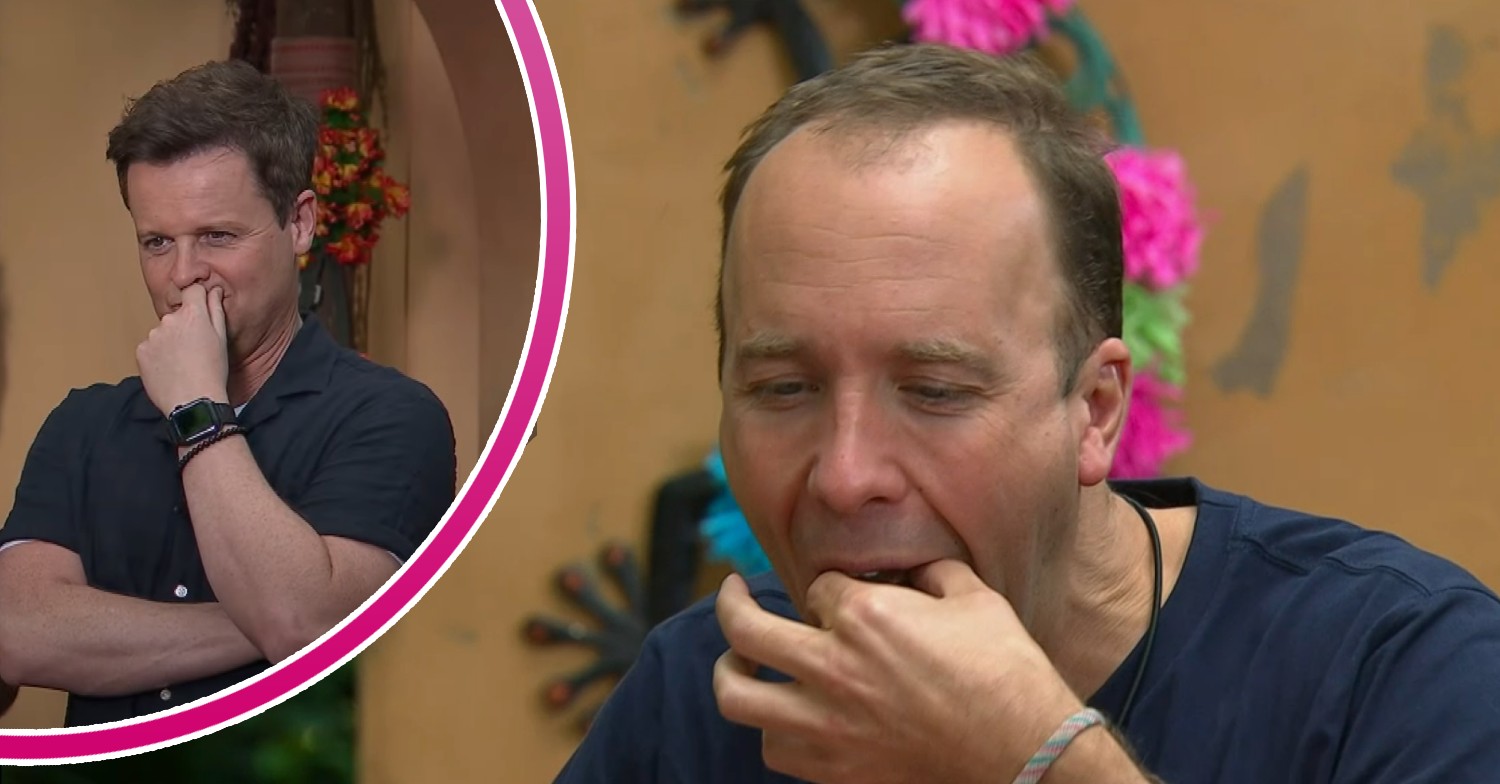 Matt Hancock eating, Dec on I'm A Celebrity