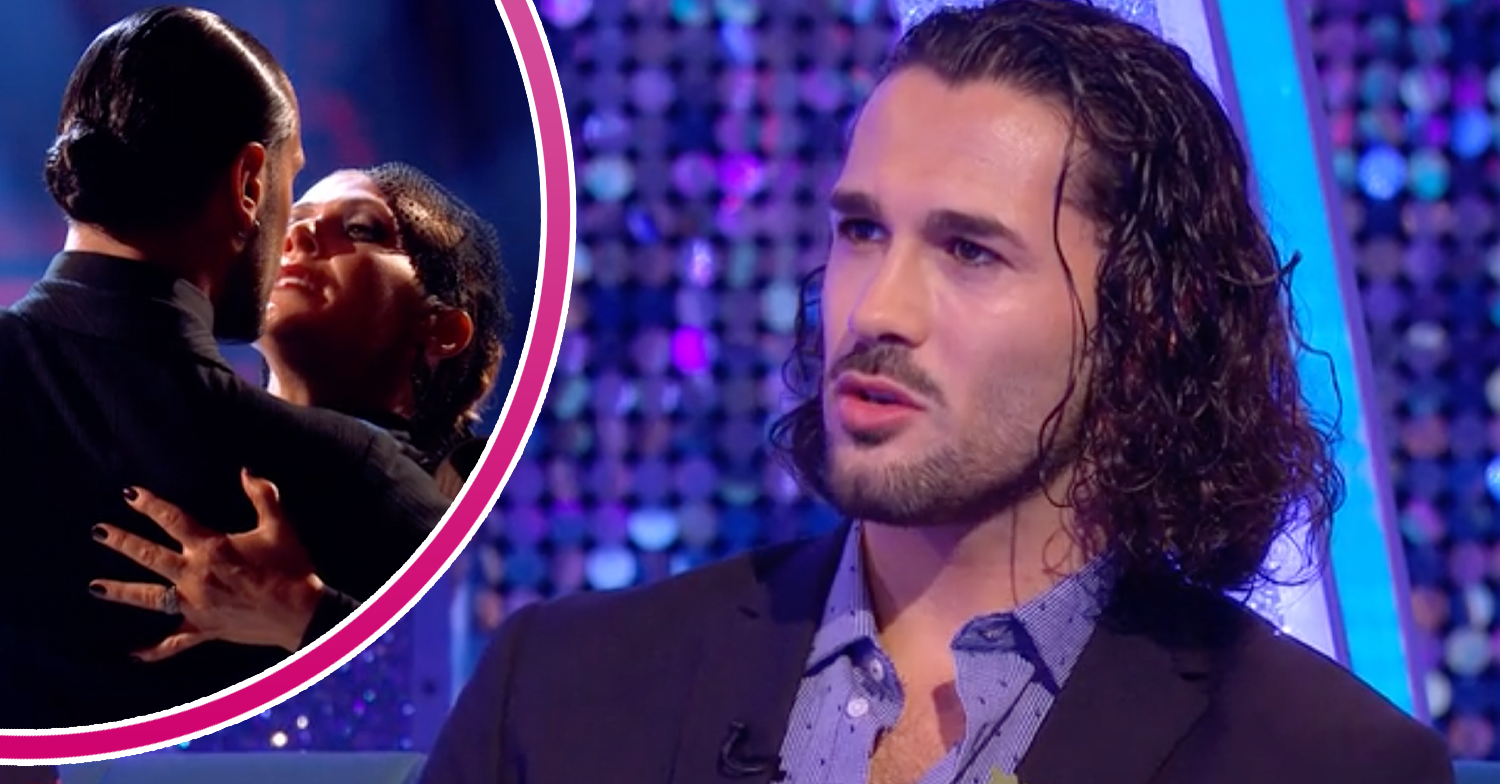 Graziano Di Prima speaking and dancing with Kym on Strictly