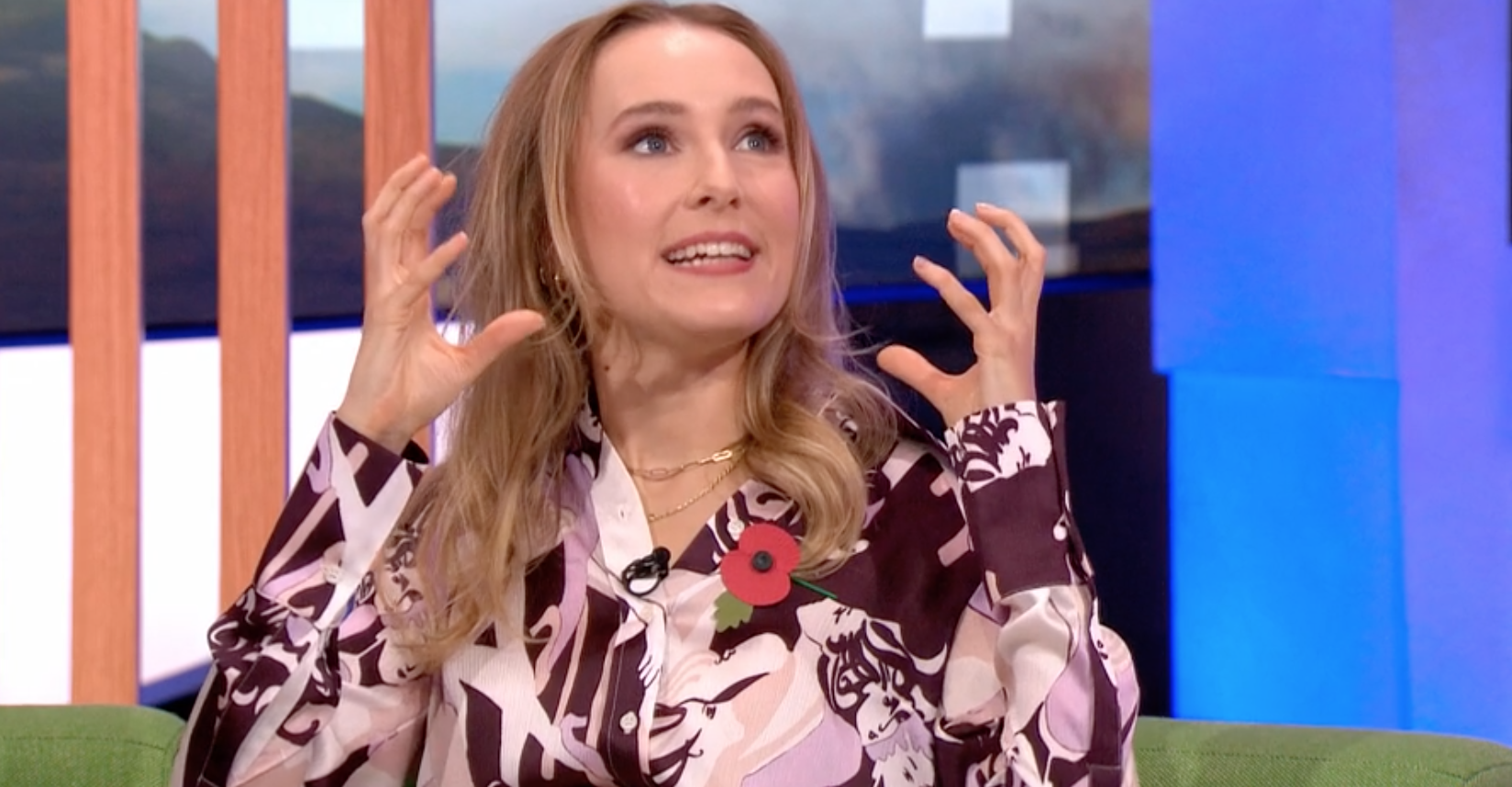 Rose speaks on the One Show