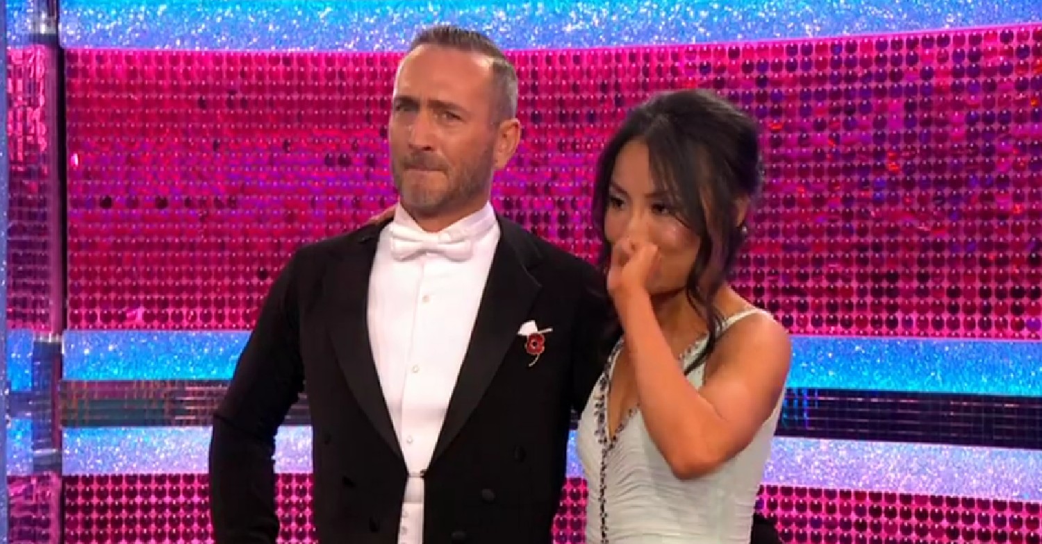 Will Mellor and Nancy Xu emotional on Strictly