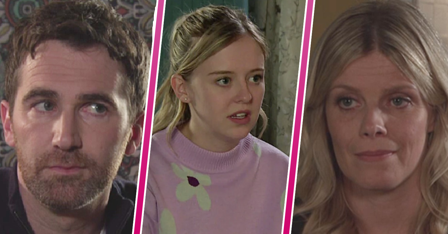 Composite of Mike, Esther and Summer on Corrie (Credit: ITV/Composite: Entertainment Daily!)