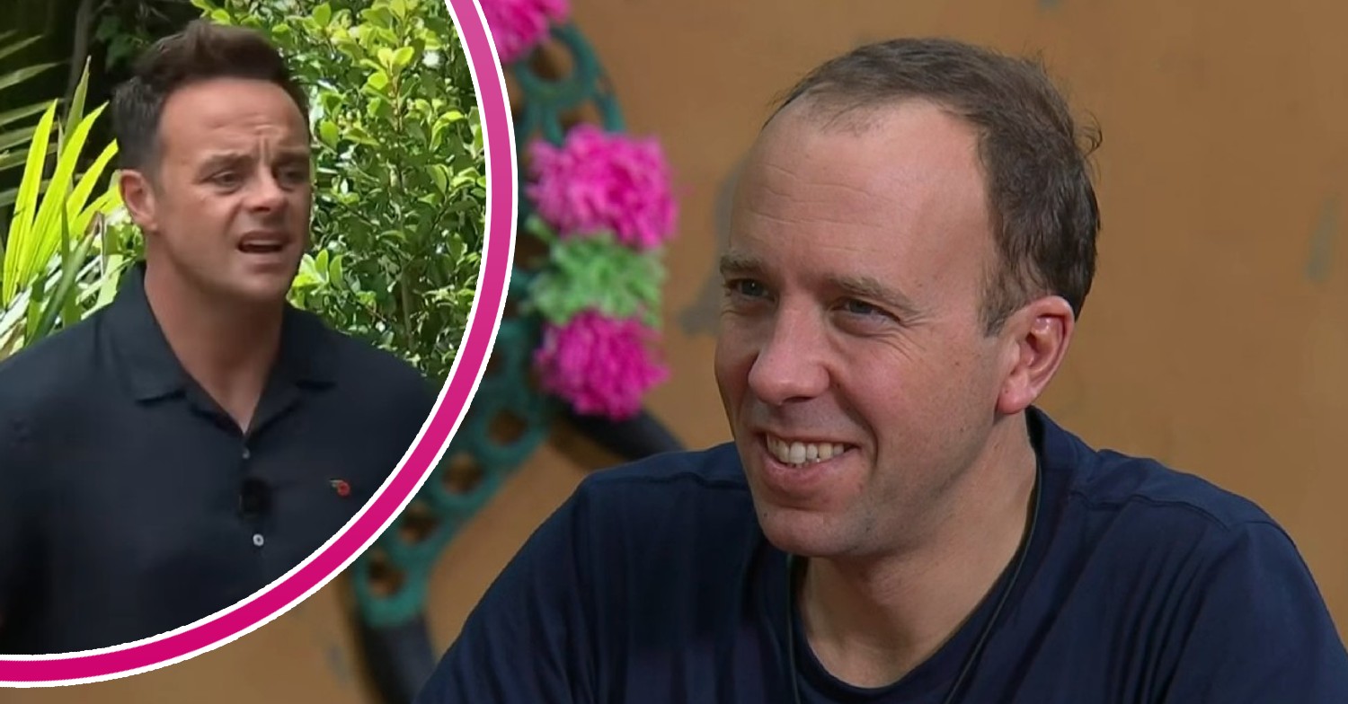 Ant McPartlin, Matt Hancock on I'm A Celebrity 2022