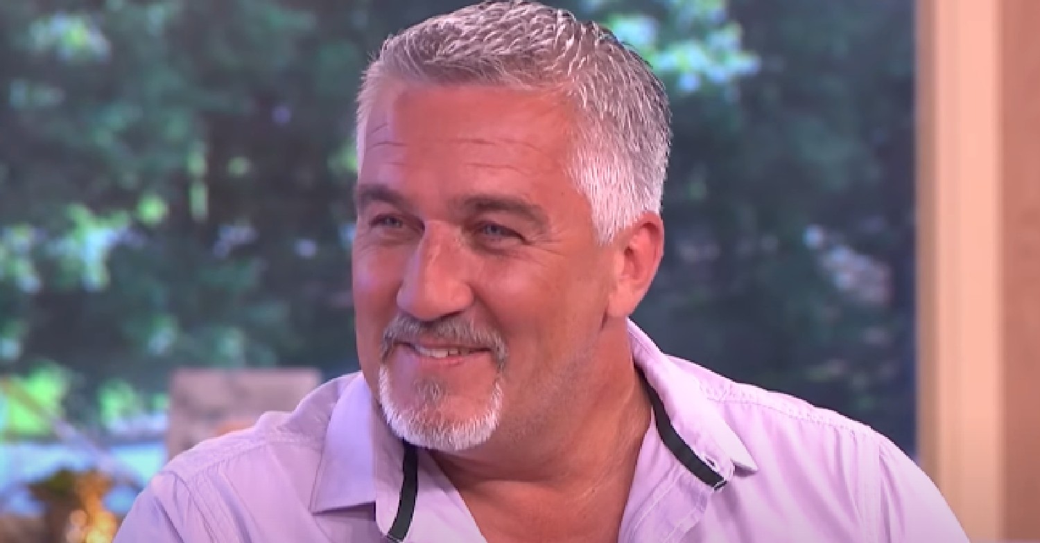 Paul Hollywood smiling on This Morning