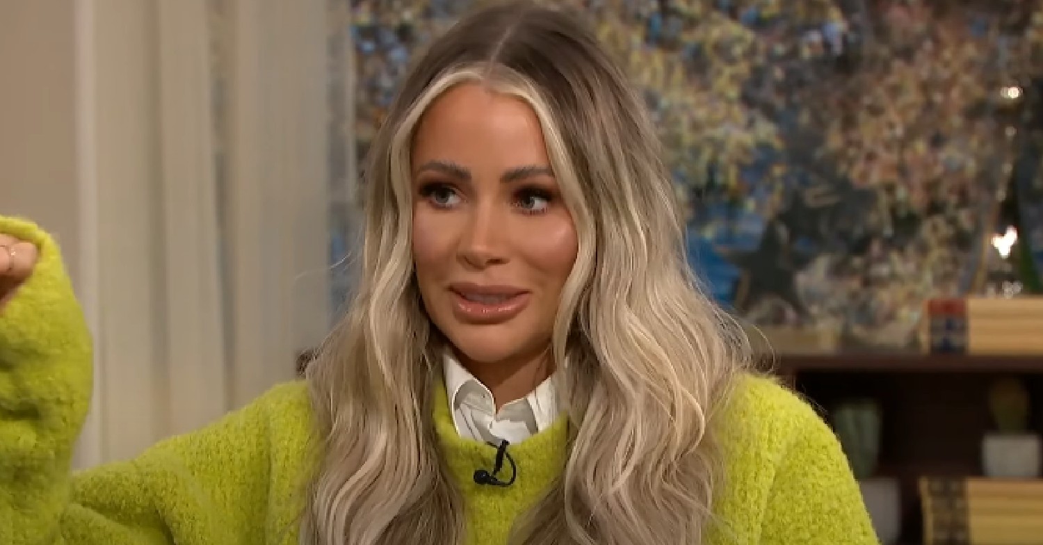 I'm A Celebrity star Olivia Attwood speaking on This Morning