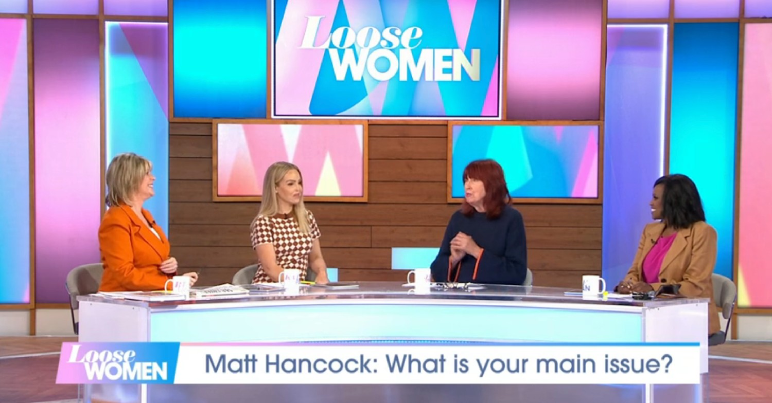 Ruth Langsford, Katie Piper, Janet Street Porter, Kelle Bryan on Loose Women today 